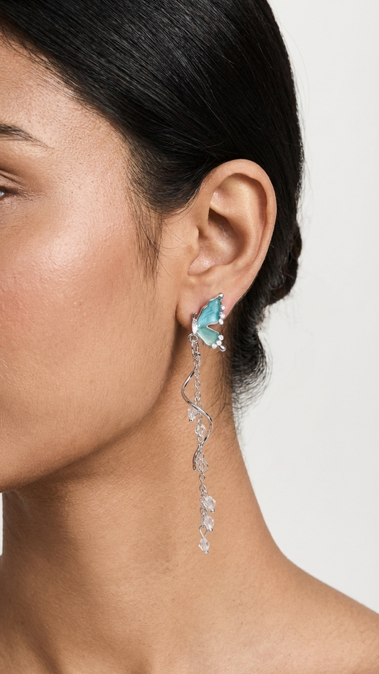 Azure Butterfly Spiral Dusters